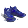 adidas Indoor Shoes Cross Em Up 5 Wide (durable, wide fit) royal blue Kids